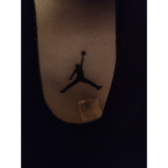 Air Jordan 1 Mid Men's Basketball Shoes Black White Armory Navy Size 10 OG‎ BOX - Picture 6 of 8